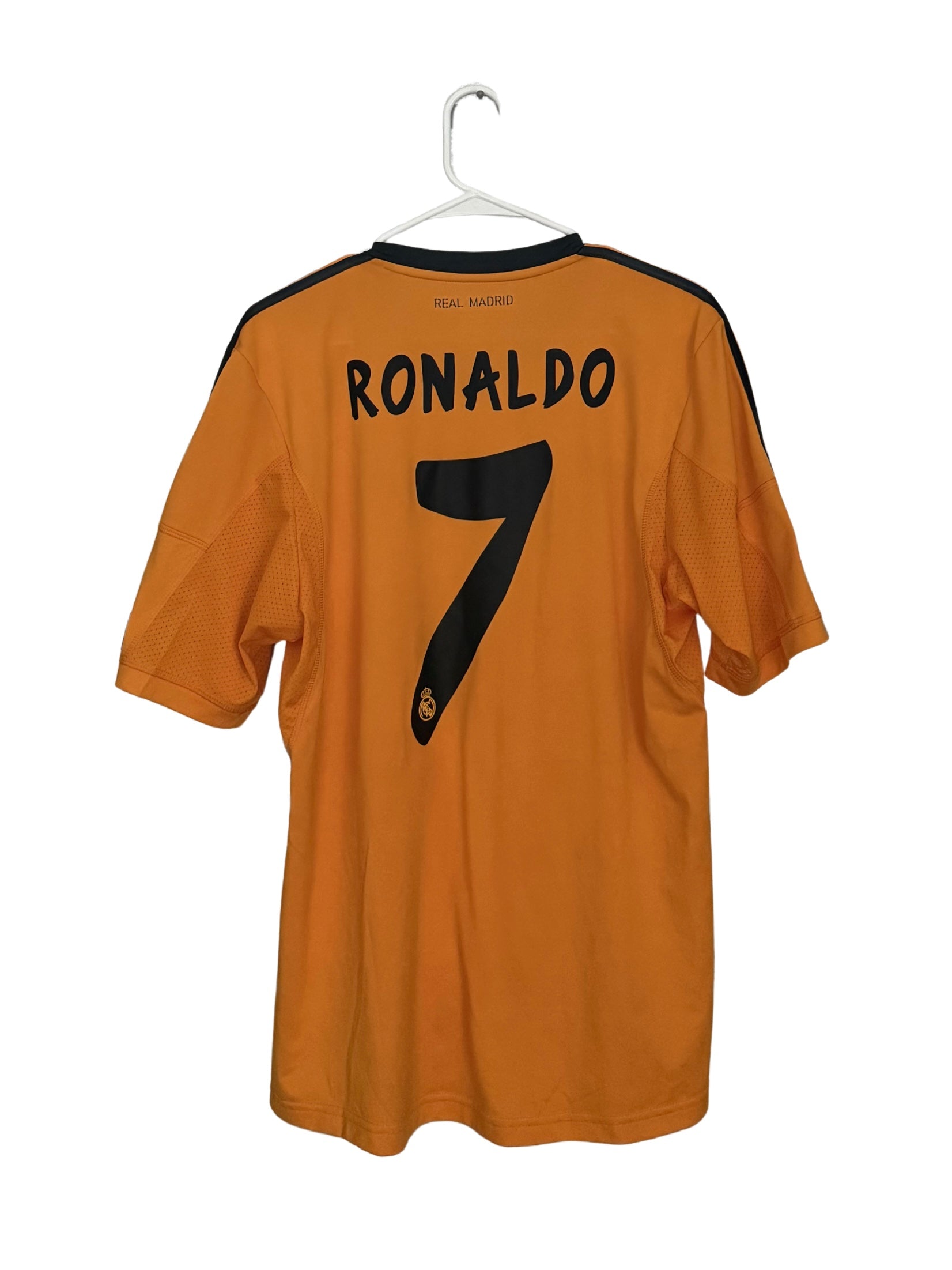 Real Madrid CF 2013-14 Cristiano #7 Away jersey (M)
